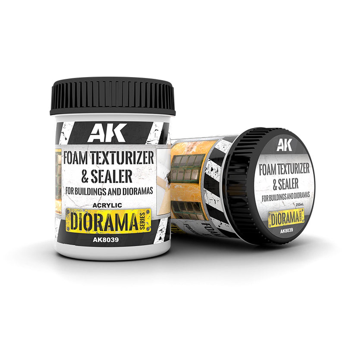 AK Interactive Diorama Series AK8039 - Foam Texturizer Sealer for Buildings Dioramas 250ml