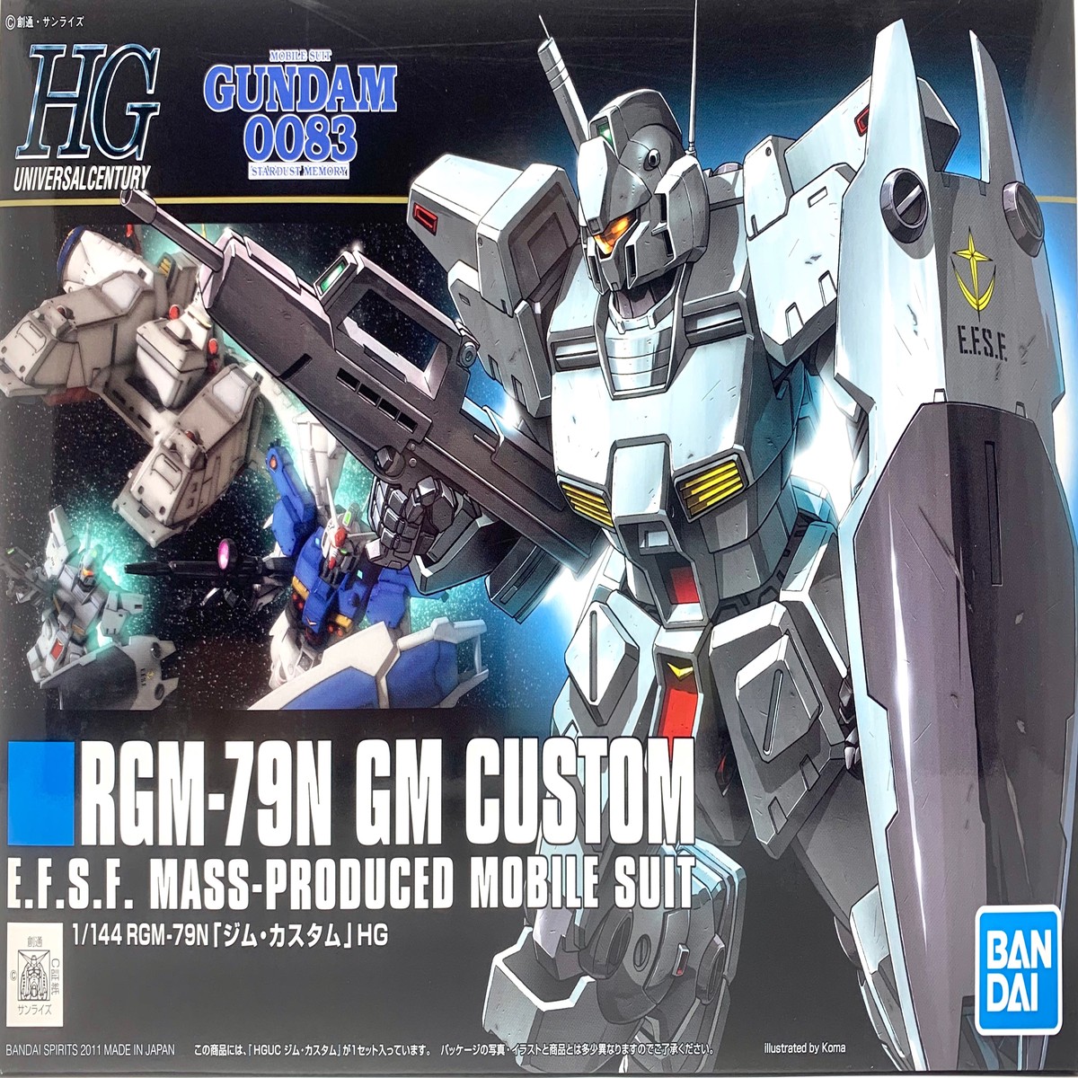 High Grade (HG) HGUC 1144 RGM-79N GM Custom