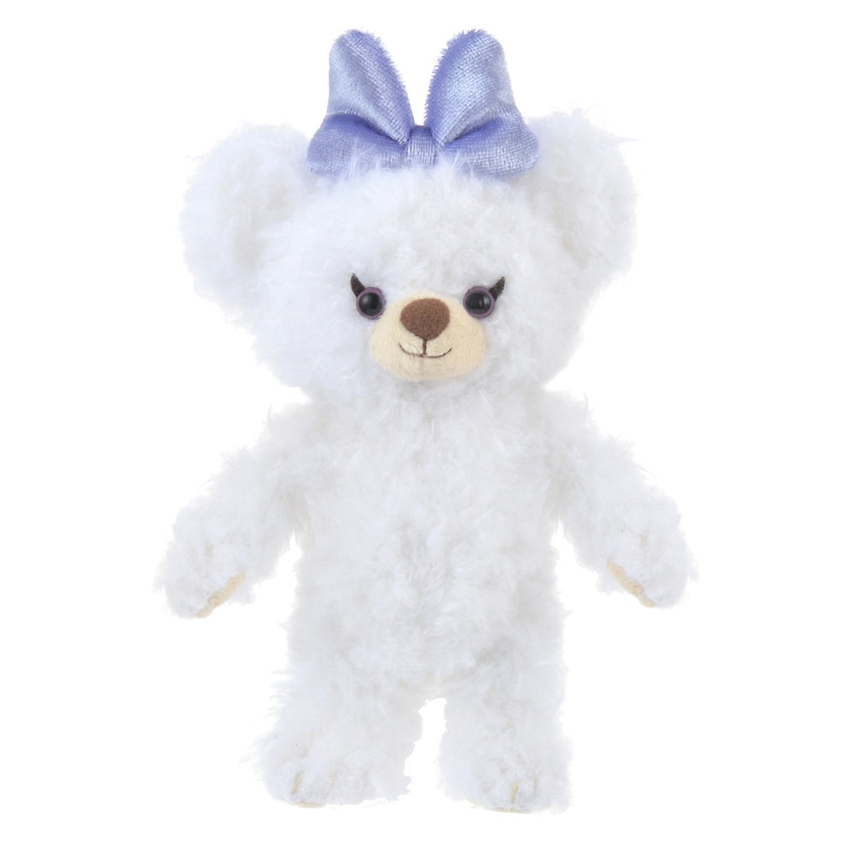 UniBEARsity Puffy Daisy Duck Plush Keychain Disney Store Japan