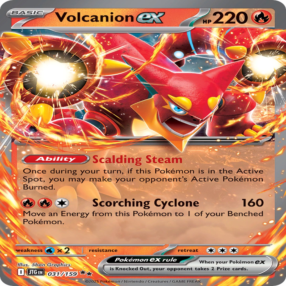 Volcanion ex - 031159