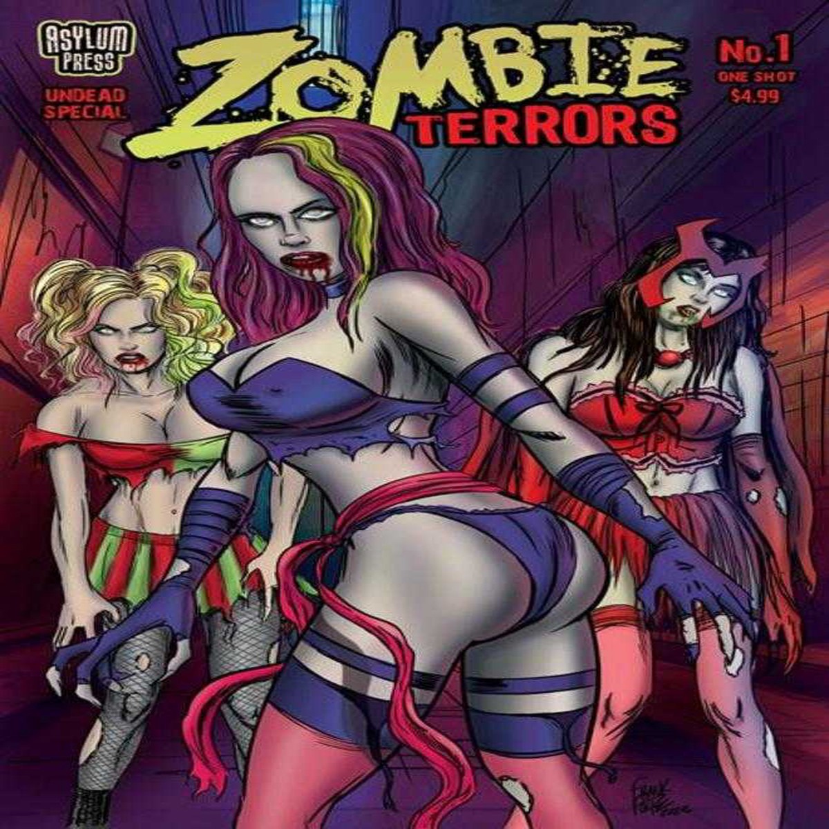 Zombie Terror 1 Undead Special (One Shot) Cover A Frank Forte (Mature) Previously Solicited