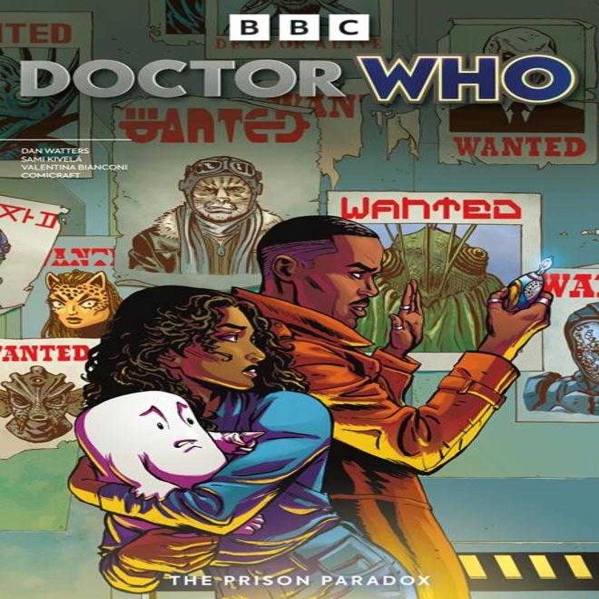 Doctor Who The Prison Paradox 3 (Of 4) Cover C Sami Kivela Homage Cover Variant
