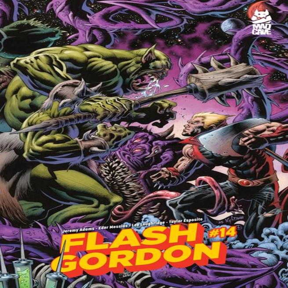Flash Gordon 14 Cover B Kyle Hotz Variant