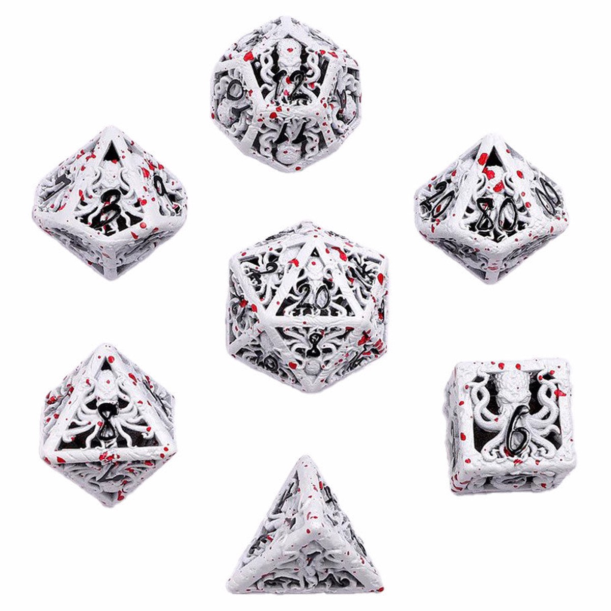Lllithids Mind Cage Dice Blood Spatter