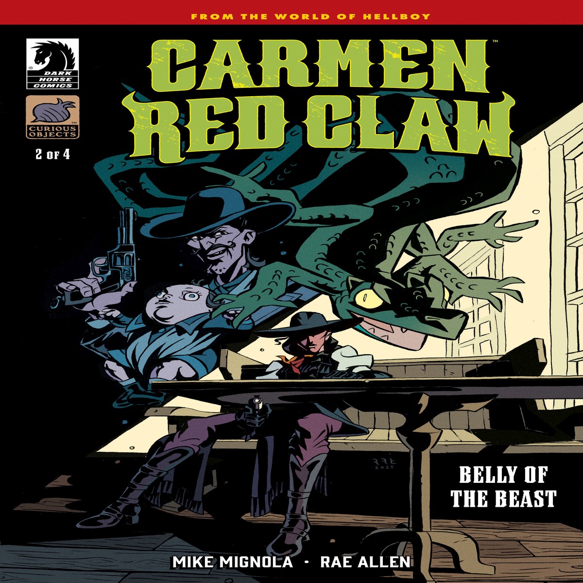 Carmen Red Claw Belly Of The Beast 2 (Cover A) (Rae Allen)