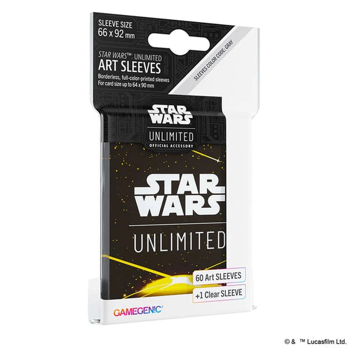 Deck Pro Star Wars Unlimited Card Back Yellow (60ct)