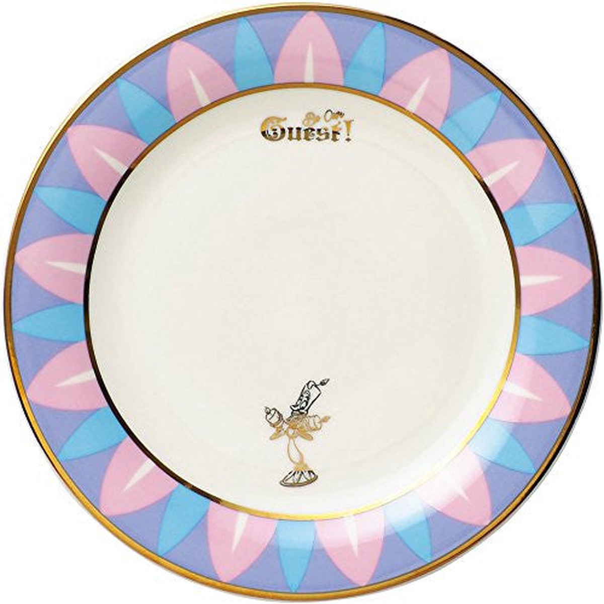 Lumiere Cake Plate D-BB03 51082 Beauty and the Beast Disney Japan