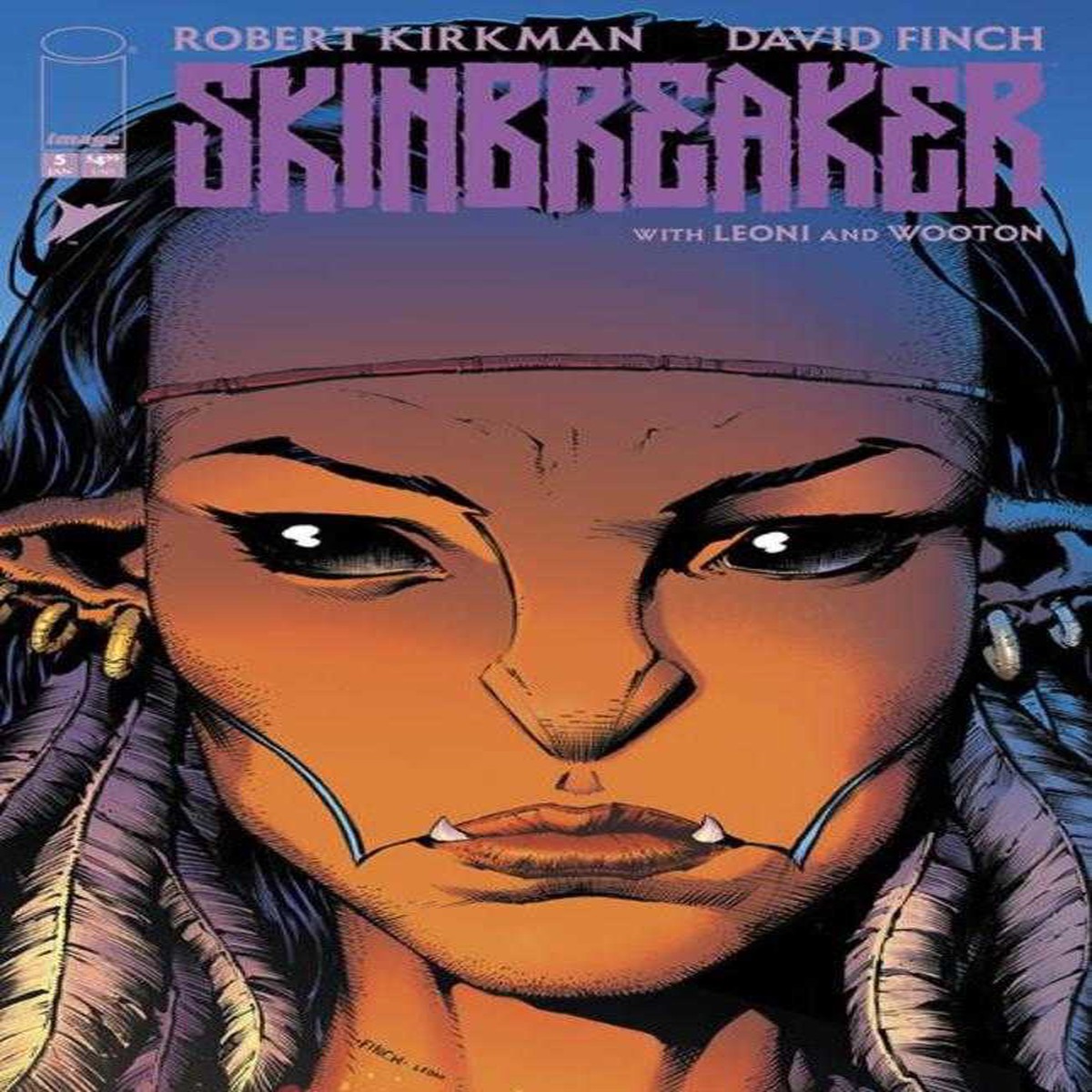 Skinbreaker 5 Cover B David Finch Annalisa Leoni Portrait Variant