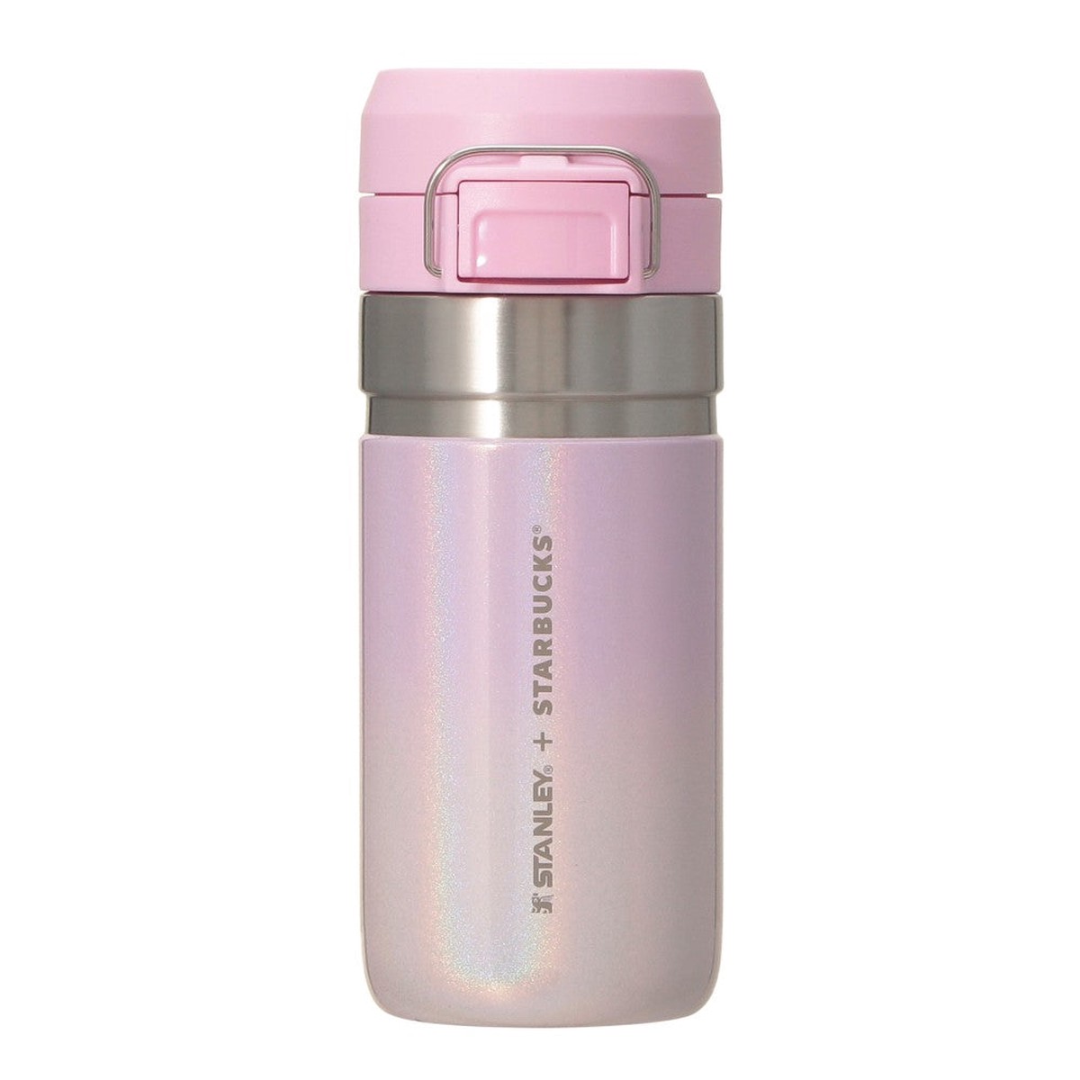 Starbucks Japan SAKURA 2026 STANLEY Shiny Pink Gradient Stainless Bottle Tumbler