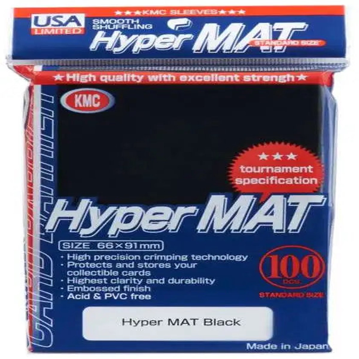 Deck Pro KMC HM USA Black 100ct