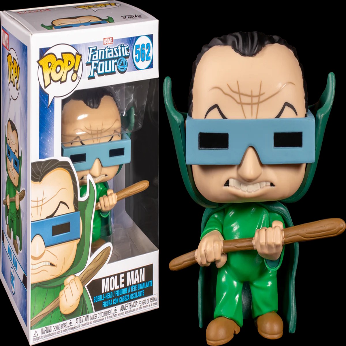 Funko POP Marvel Fantastic Four - Mole Man 562