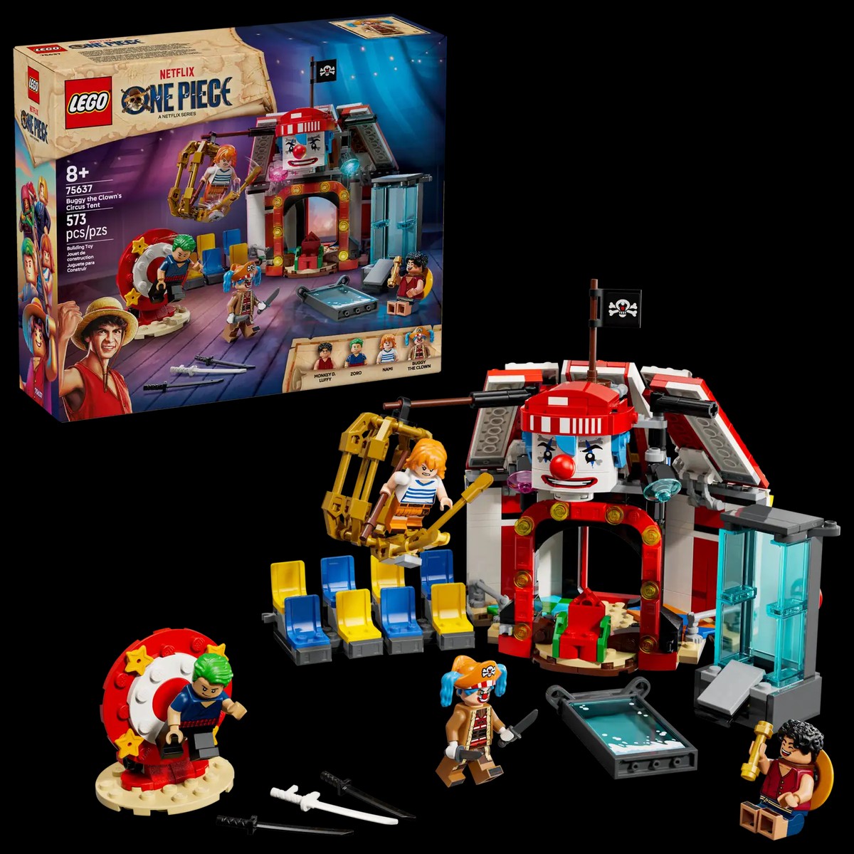 One Piece Lego Buggy the Clowns Circus Tent