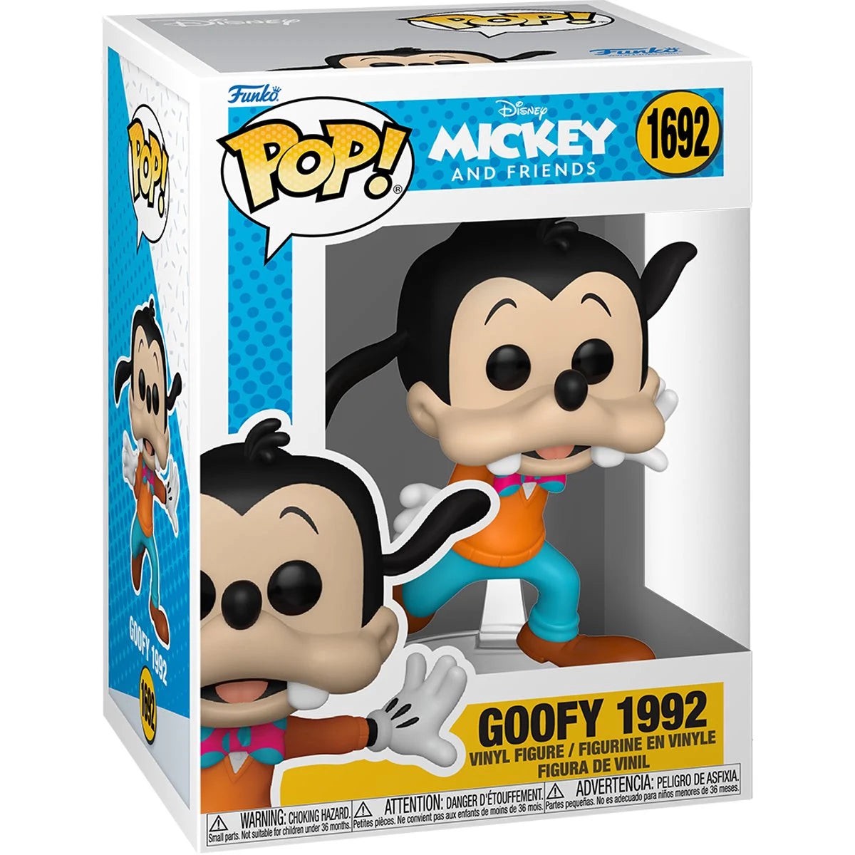 Pop Animation Mickey and Friends Goofy 1992 Figure