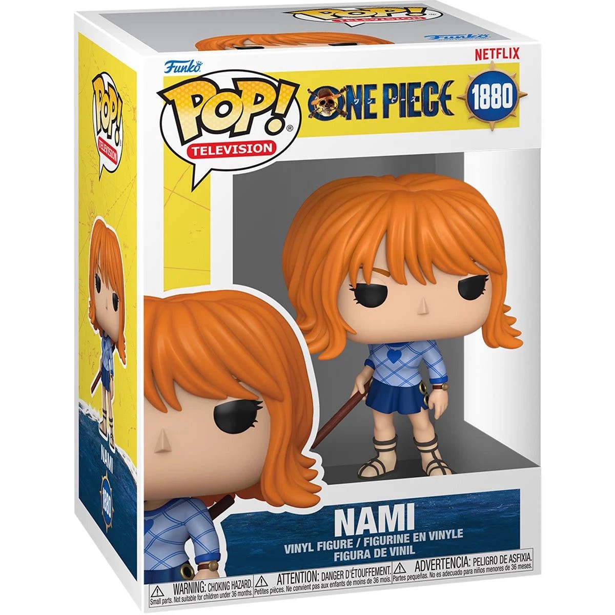 Pop Animation One Piece Live Action Nami Figure