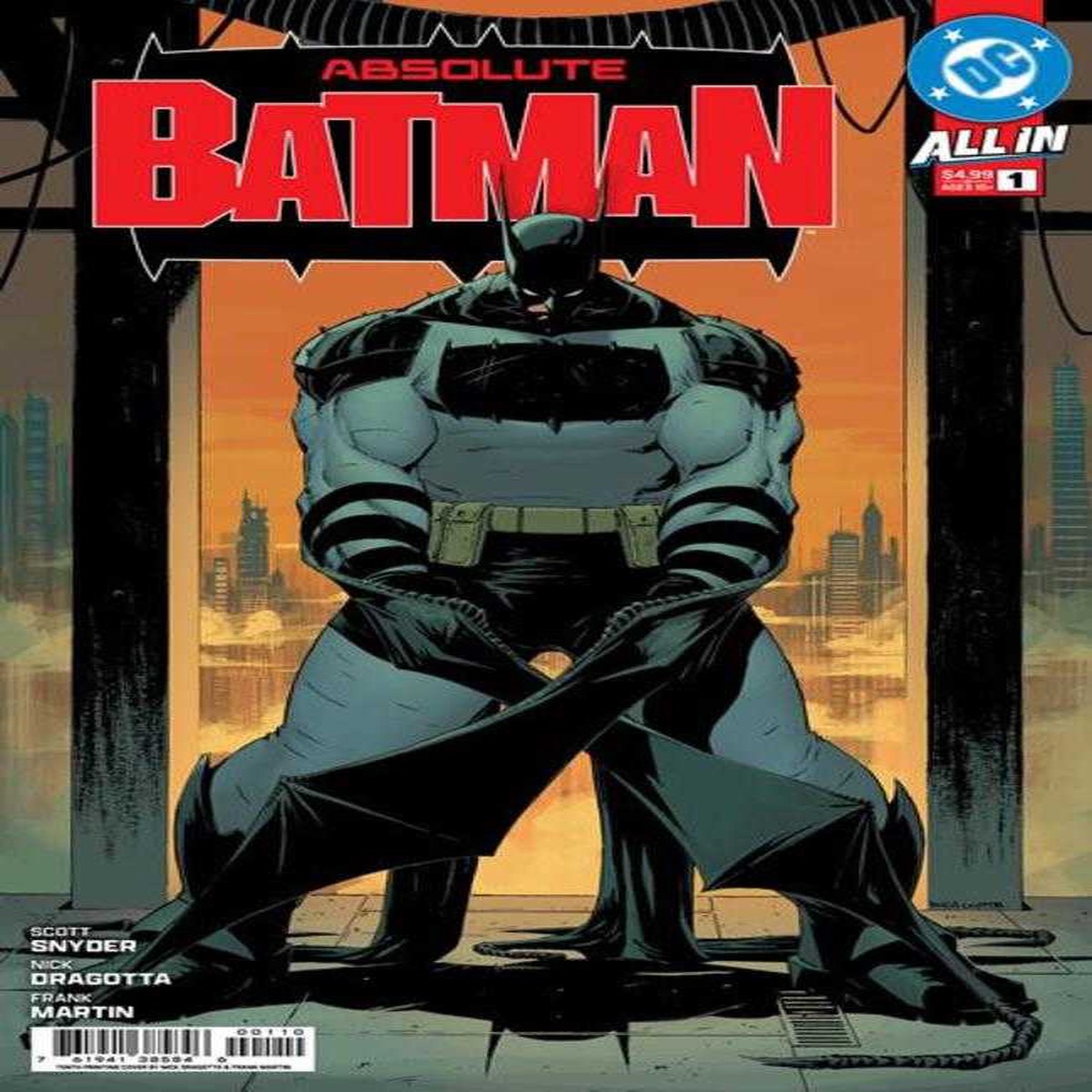 Absolute Batman 1 Tenth Printing Cover A Nick Dragotta