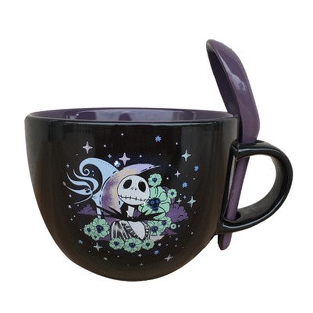 Nightmare Before Christmas Soup Mug Spoon