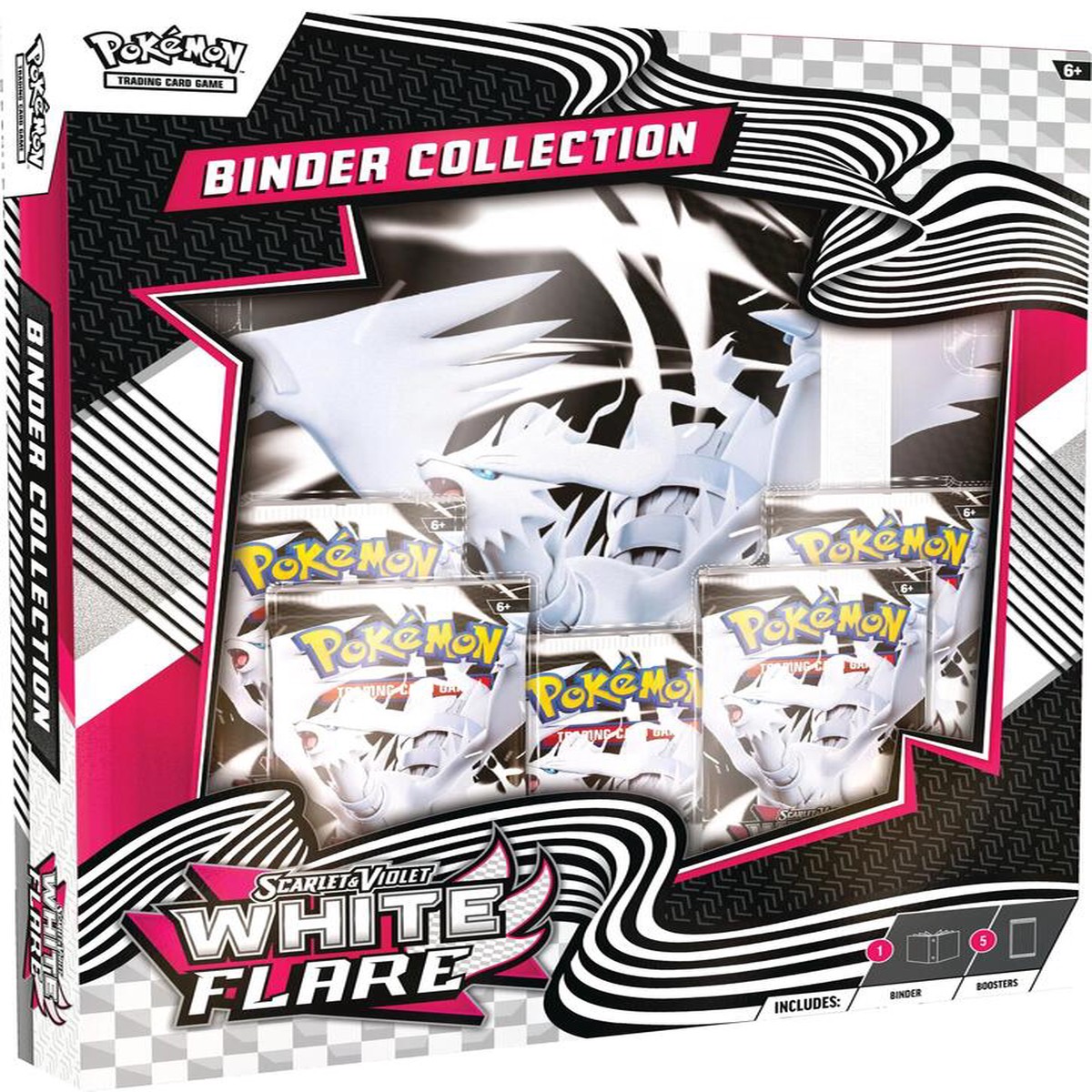 Pokemon Scarlet Violet 105 - White Flare Binder Collection