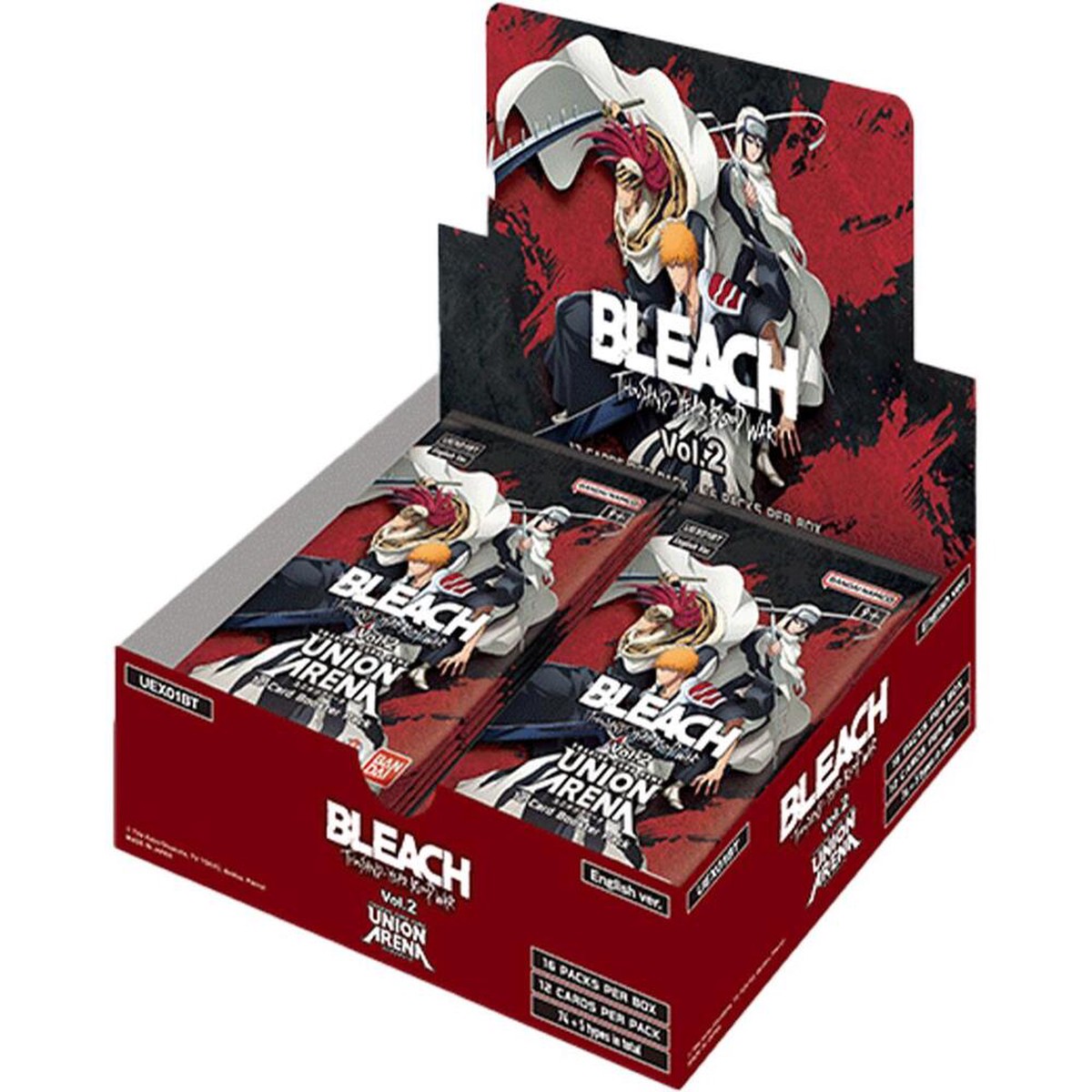 Union Arena Bleach - Thousand-Year Blood War Vol 2 Booster Box