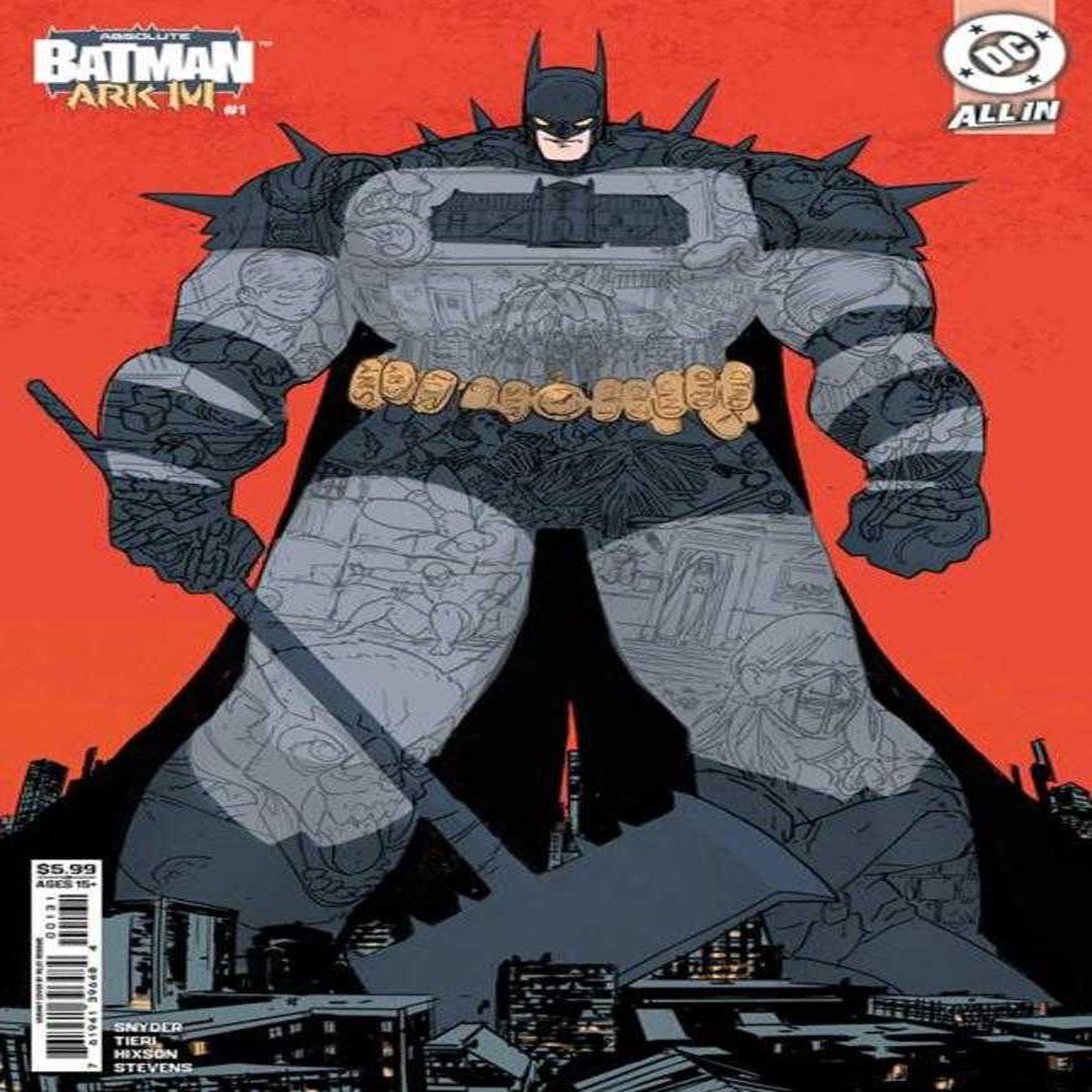 Absolute Batman Ark M Special 1 (One Shot) Cover C Riley Rossmo Card Stock Variant