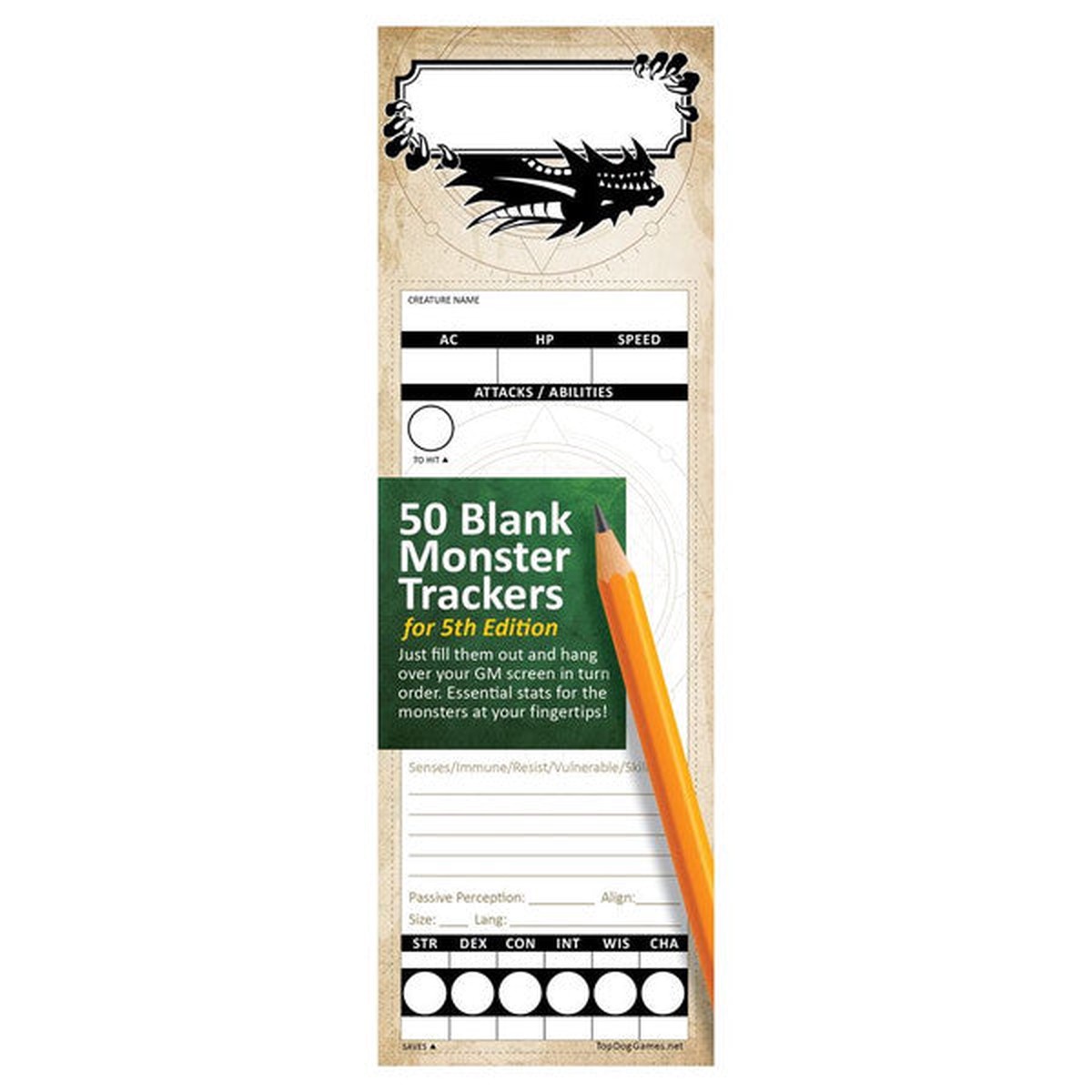 Stat Trackers DD Monster Trackers