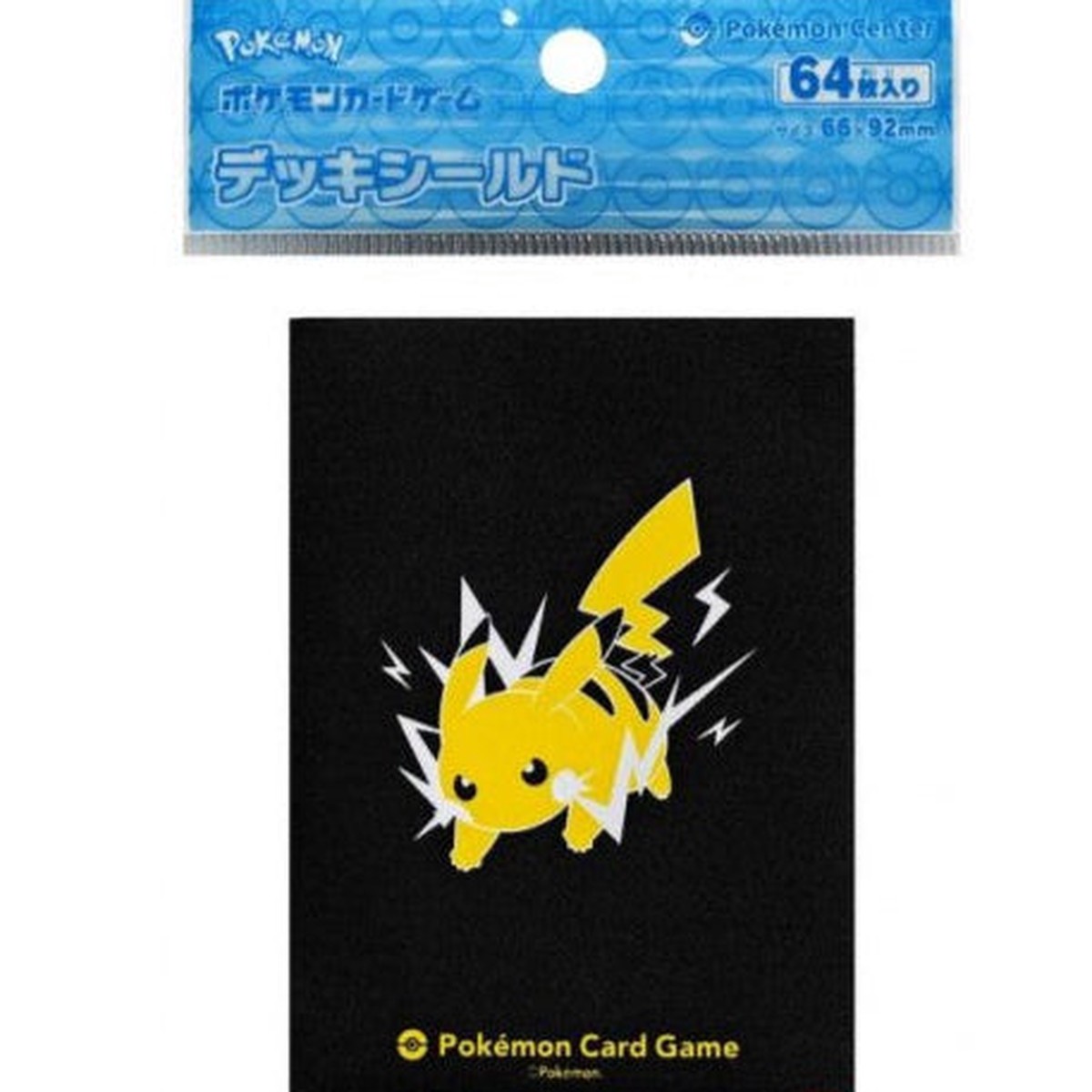 Japanese Pokemon Center - Sleeves - Shocking Pikachu