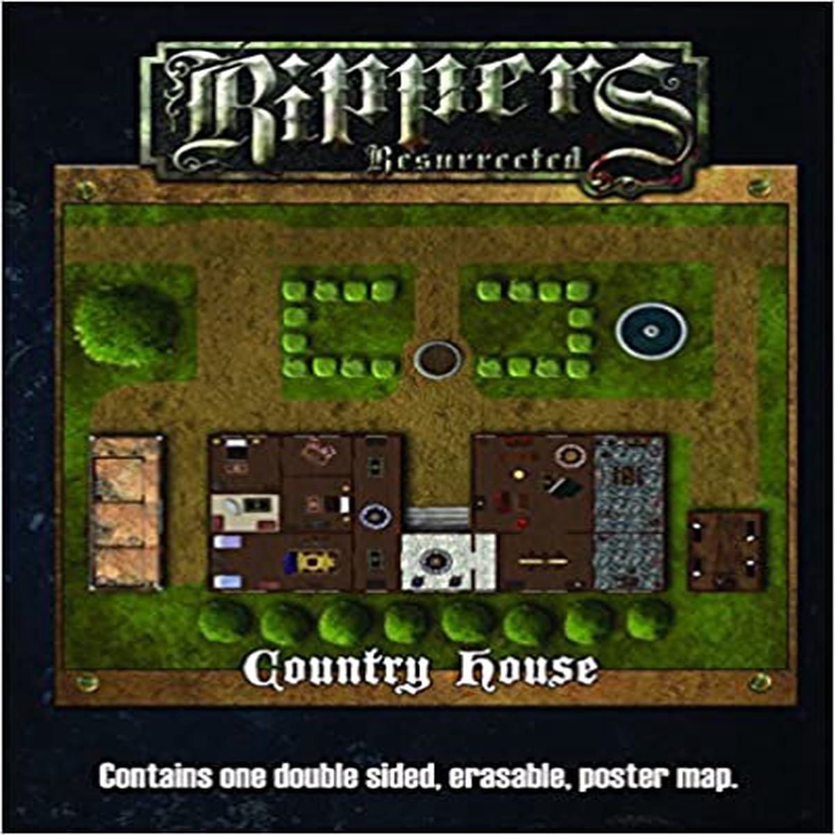 Savage Worlds Rippers Map 1 Castle DraculaCountry House