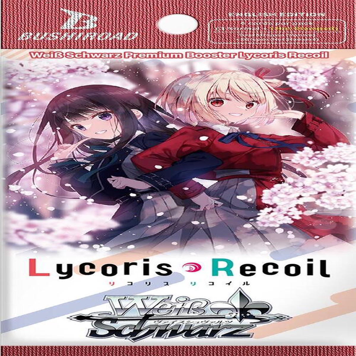 Weiss Schwarz Lycoris Recoil Premium Booster Pack