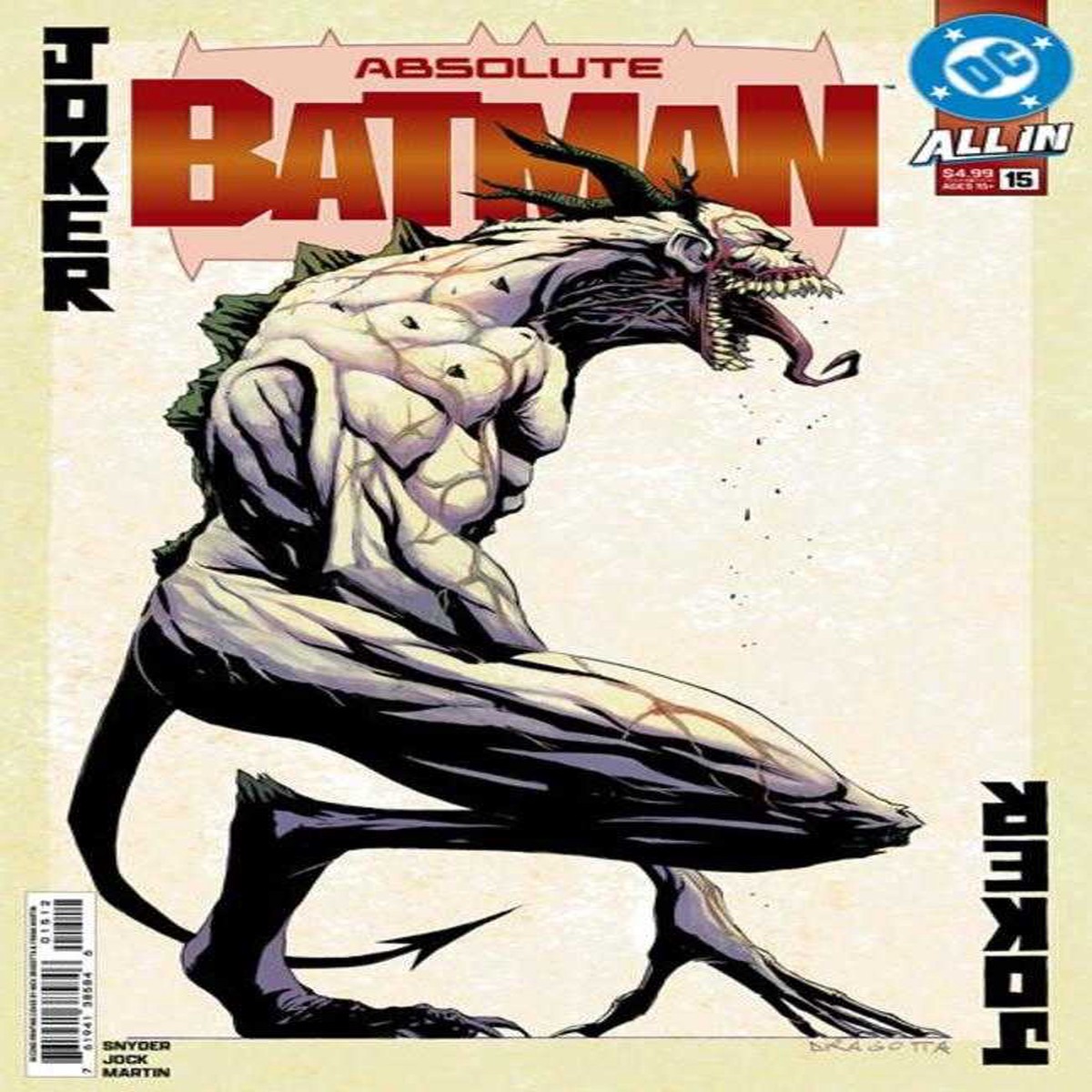 Absolute Batman 15 2nd Print Cover A Nick Dragotta