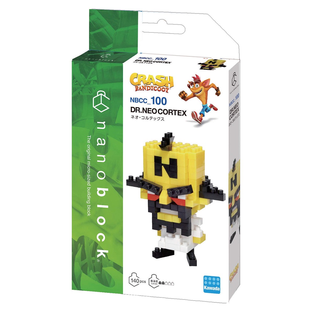 Nanoblock Crash Bandicoot Dr Neo Cortex