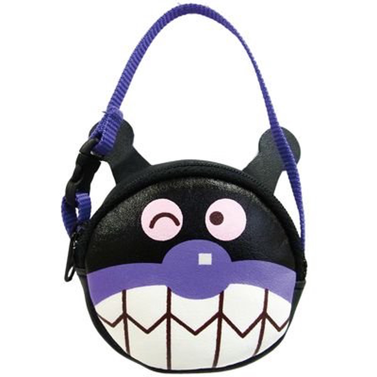 Baikinman Pouch with Handle Strap Anpanman Japan Kids ANJ-800