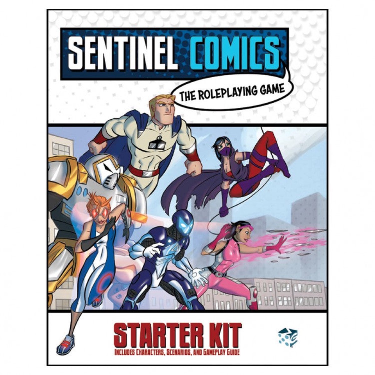 Sentinel Comics the Roleplaying Game Starter Kit Board Game