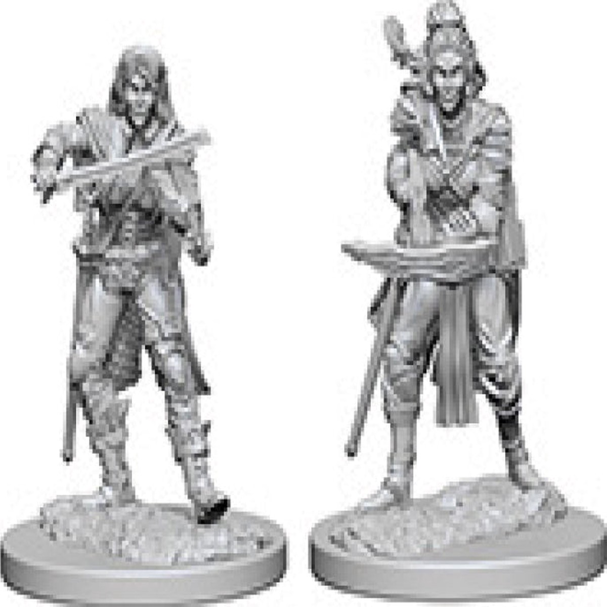 Pathfinder Deep Cuts Unpainted Miniatures W04 Elf Female Bard