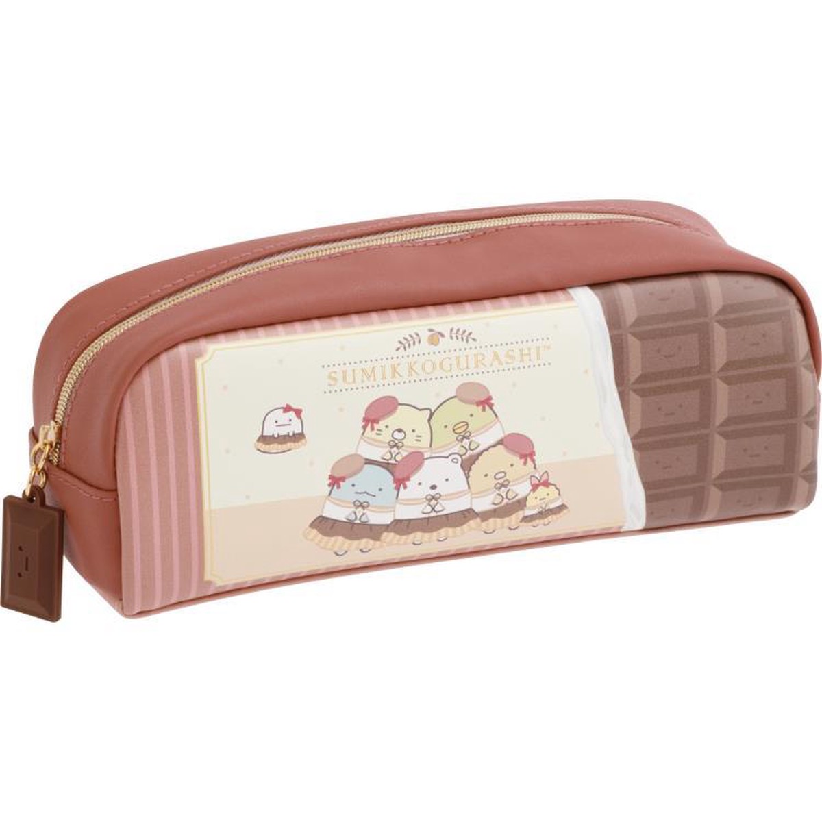 Sumikko Gurashi Pen Case Pencil Pouch Bar Chocolate Fair San-X Japan 2025