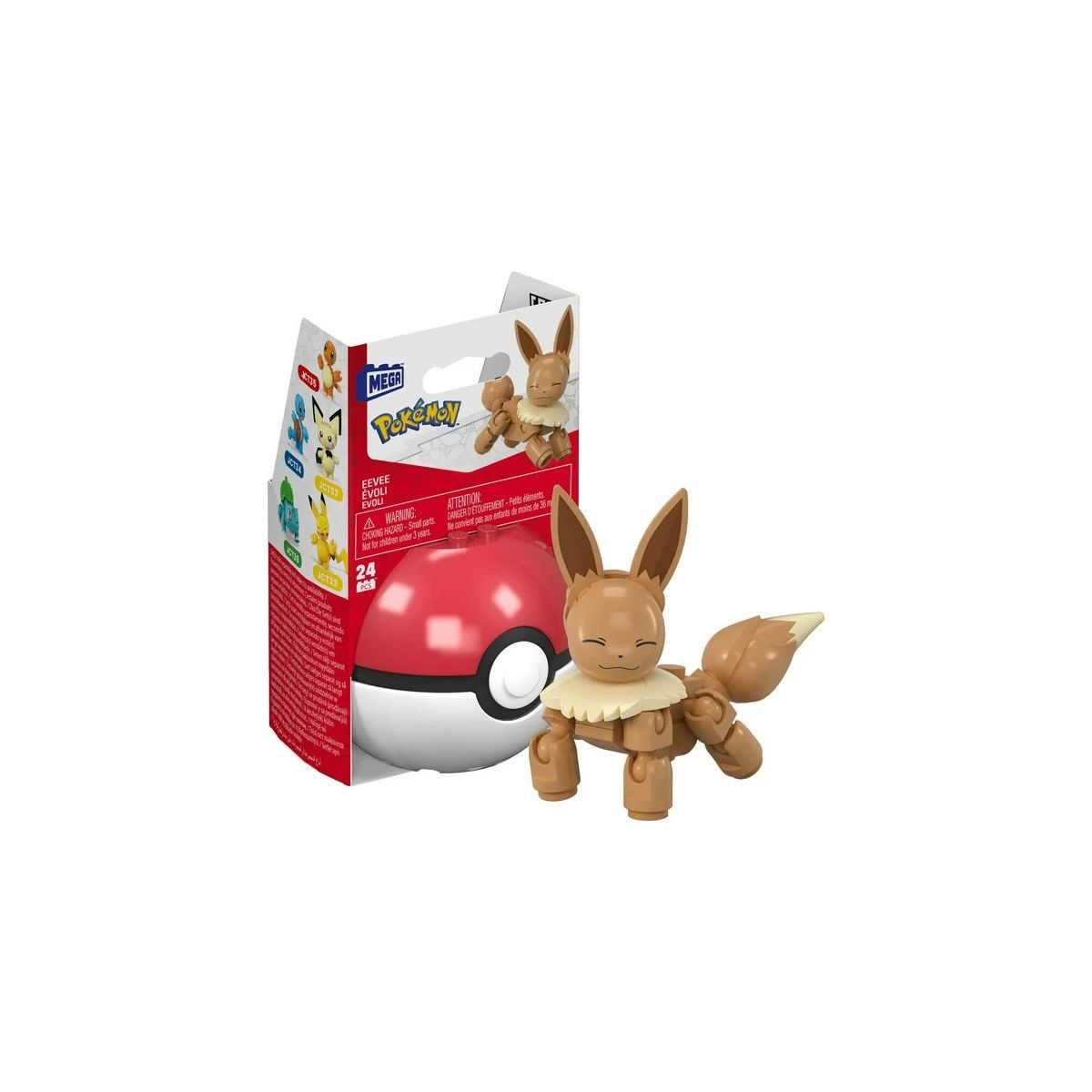 Mega Construx Pokmon Evergreen Poke Ball - Eevee