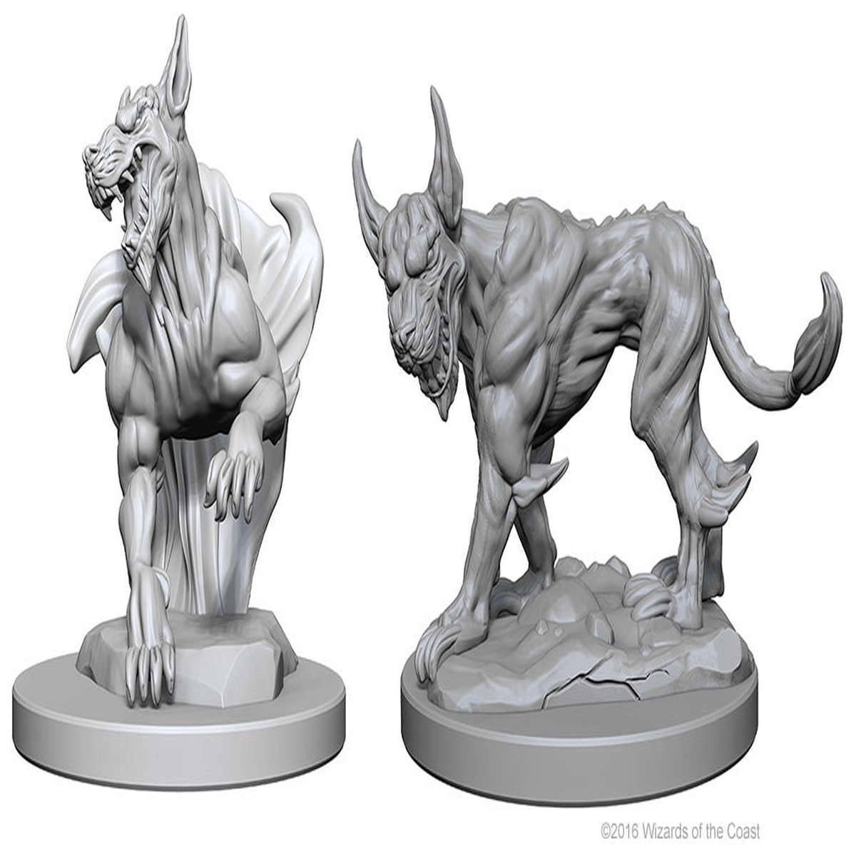 Dungeons Dragons Nolzurs Marvelous Unpainted Miniatures - W01 Blink Dogs
