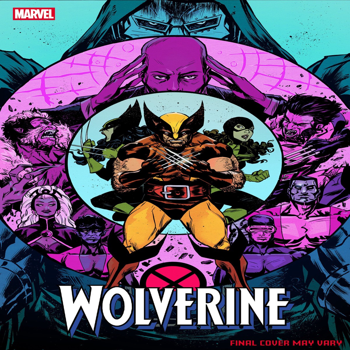 Wolverine 17 Sanford Greene Doom Homage Variant