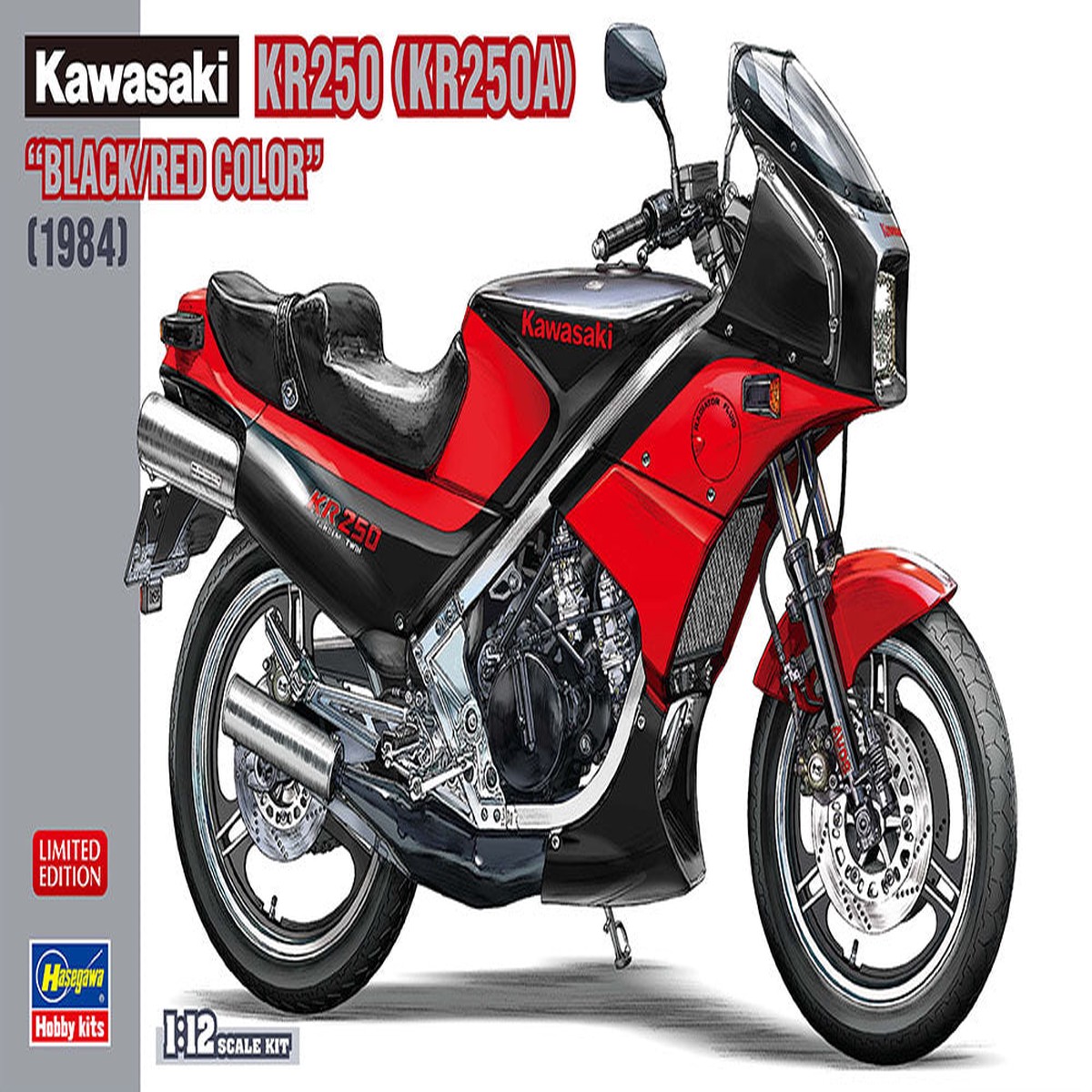 112 Kawasaki KR250 (KR250A) BlackRed Color