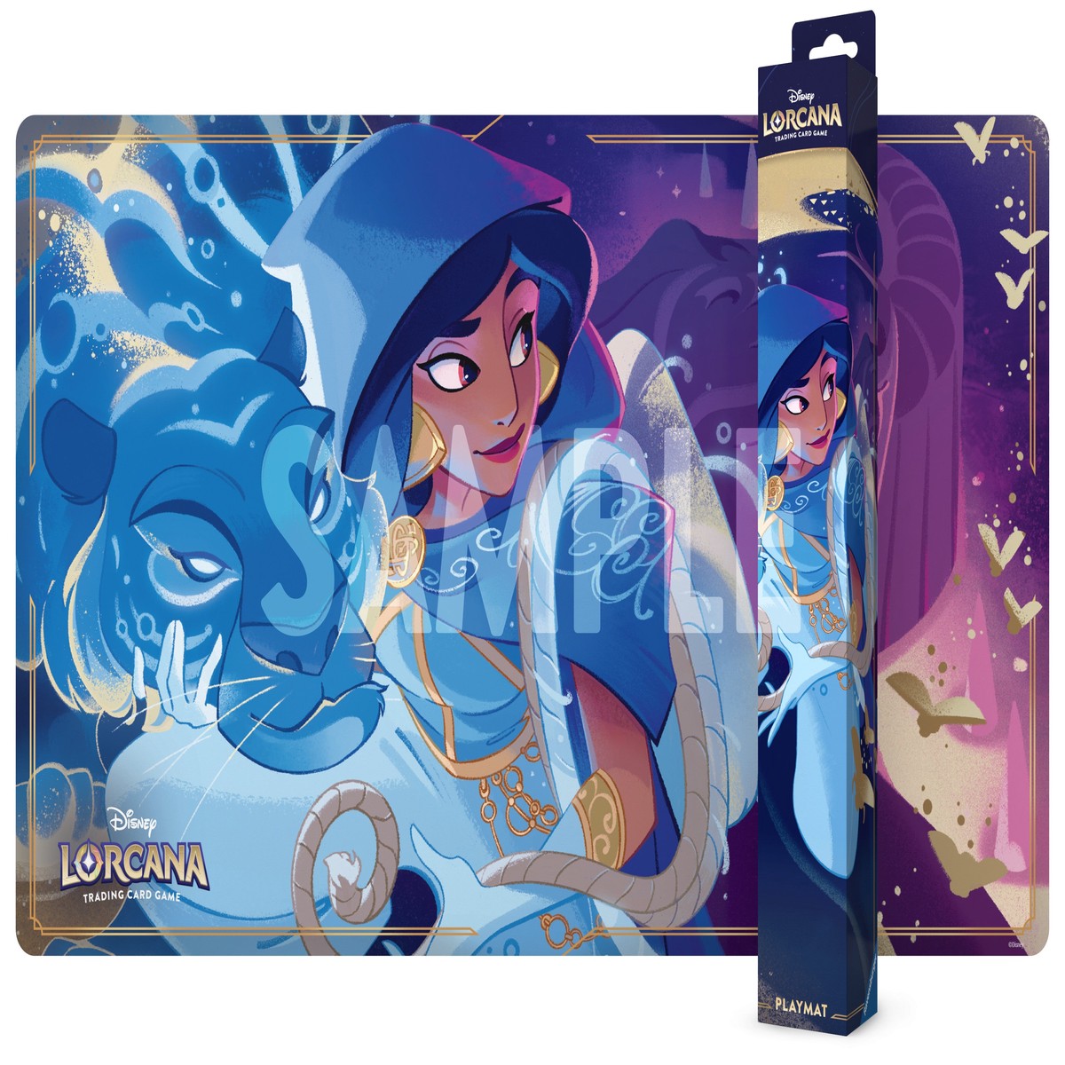 Lorcana TCG Whispers in the Well Jasmine - Steady Strategist Playmat