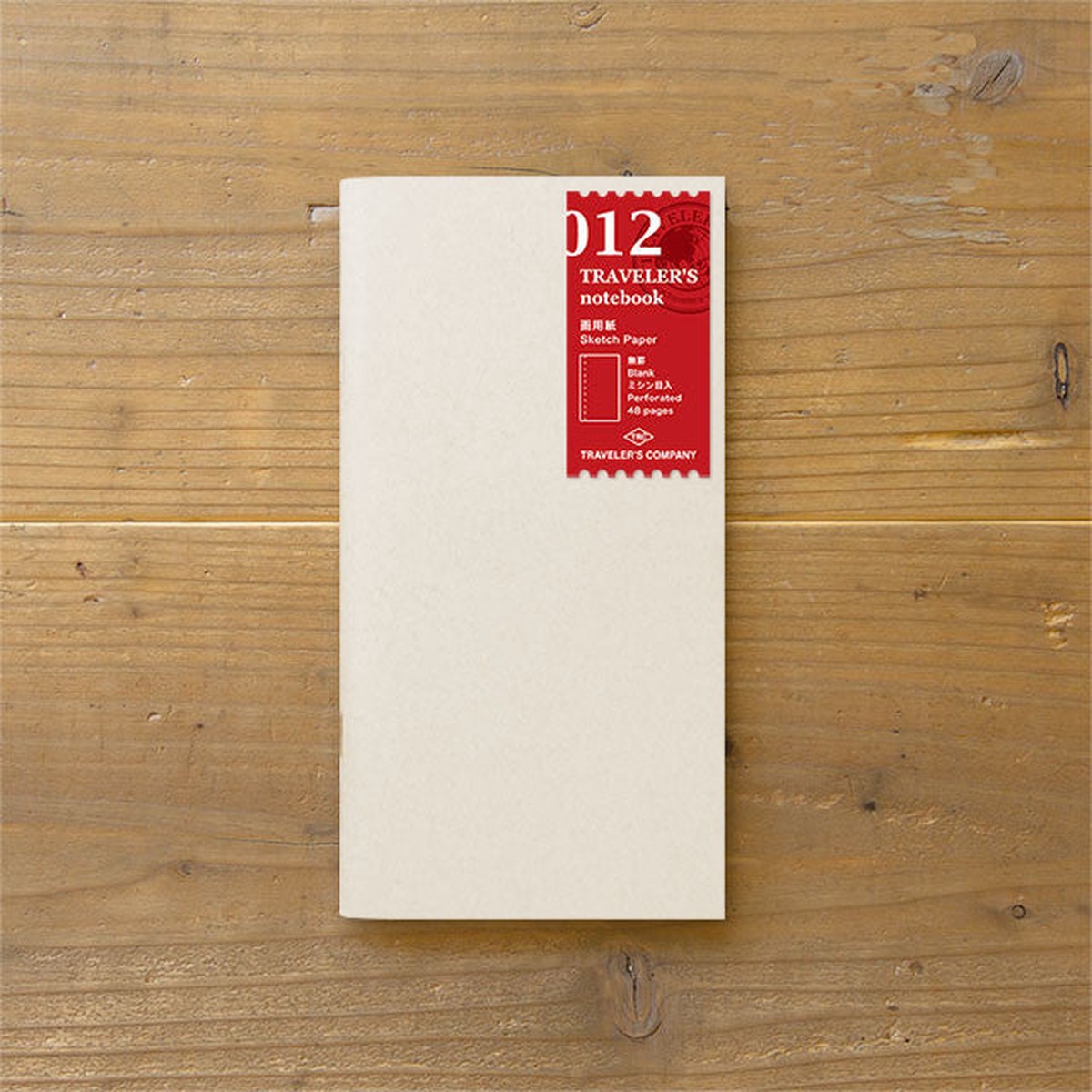 Travelers Notebook Japan Regular Size Refill 012 Sketch Paper 14286006 Midori