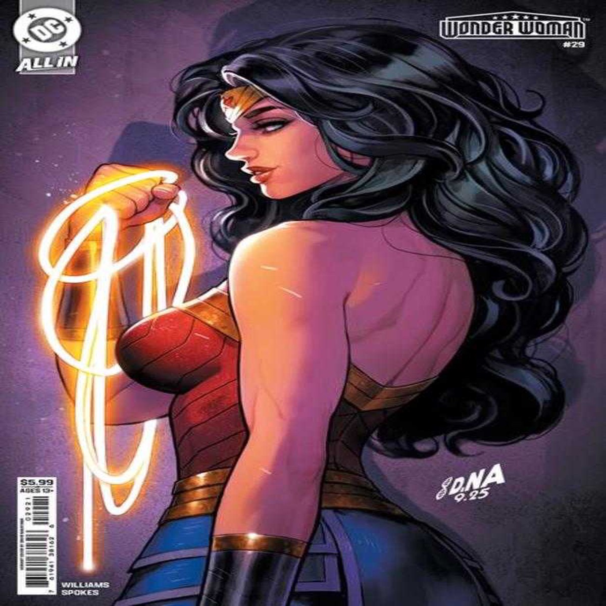 Wonder Woman 29 Cover B David Nakayama Card Stock Variant