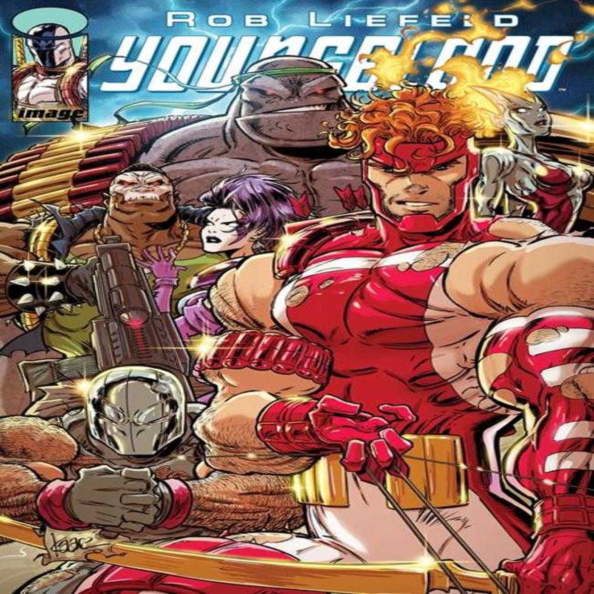 Youngblood 3 (2025) Cover C Kaare Andrews Variant (Mature)