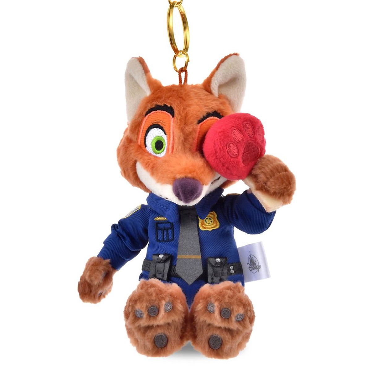 Zootopia 2 Nick Wilde Plush Keychain MOGUMOGU Disney Store Japan 2025