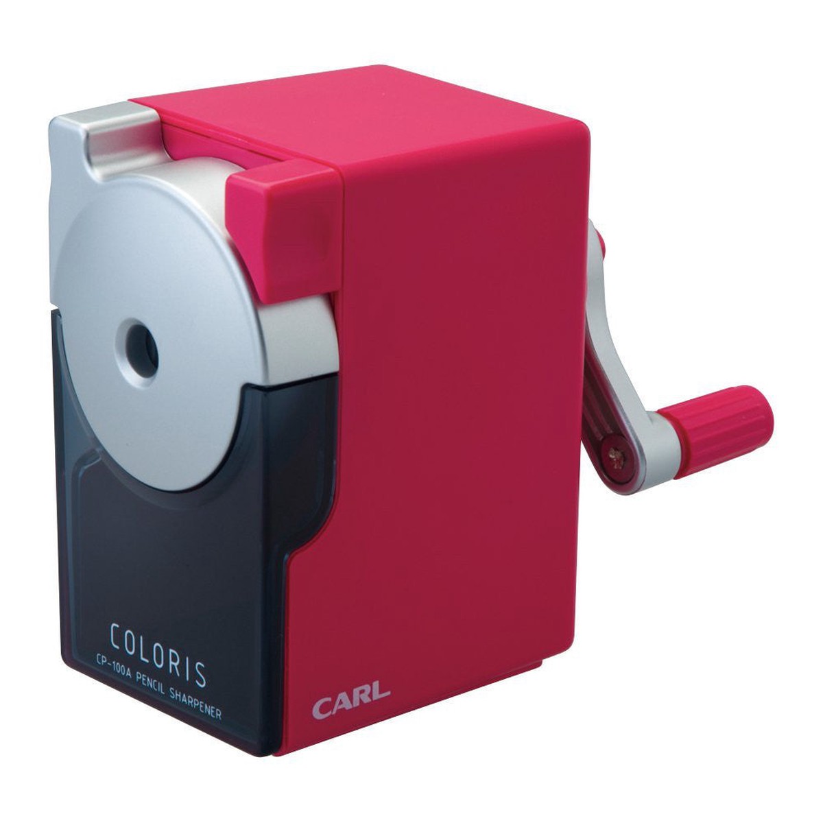 CARL Pencil Sharpener Kararisu CP-100A-P Red Japan