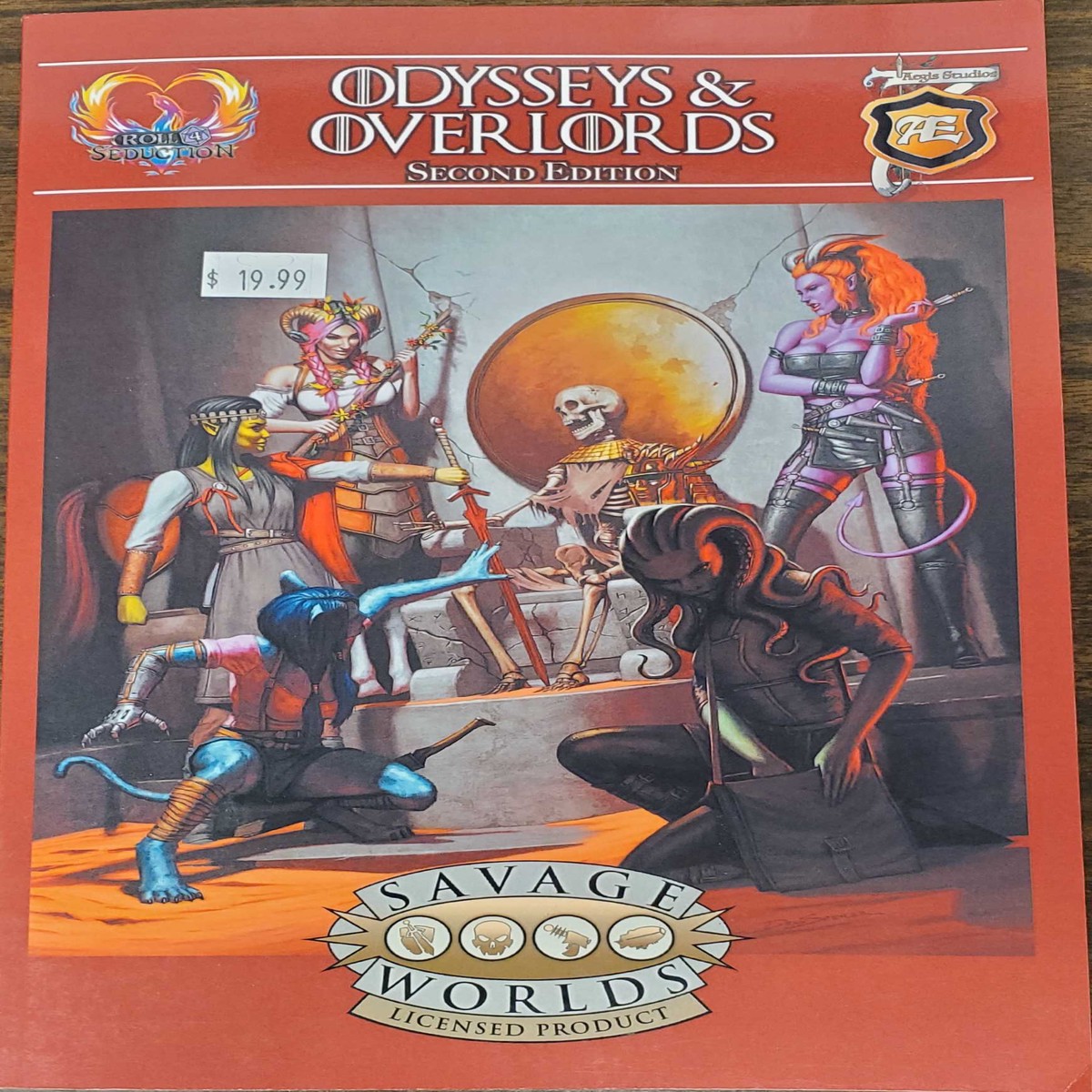 Odysseys Overlords 2E SC - Savage Worlds