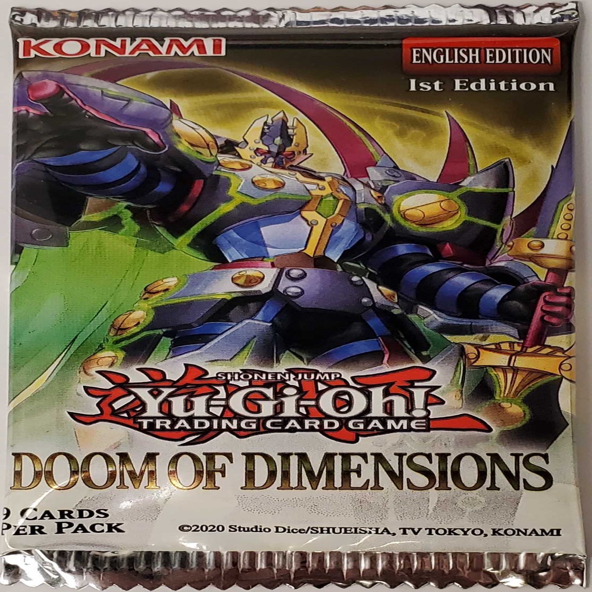 Yu-Gi-Oh Doom of Dimensions Booster Pack
