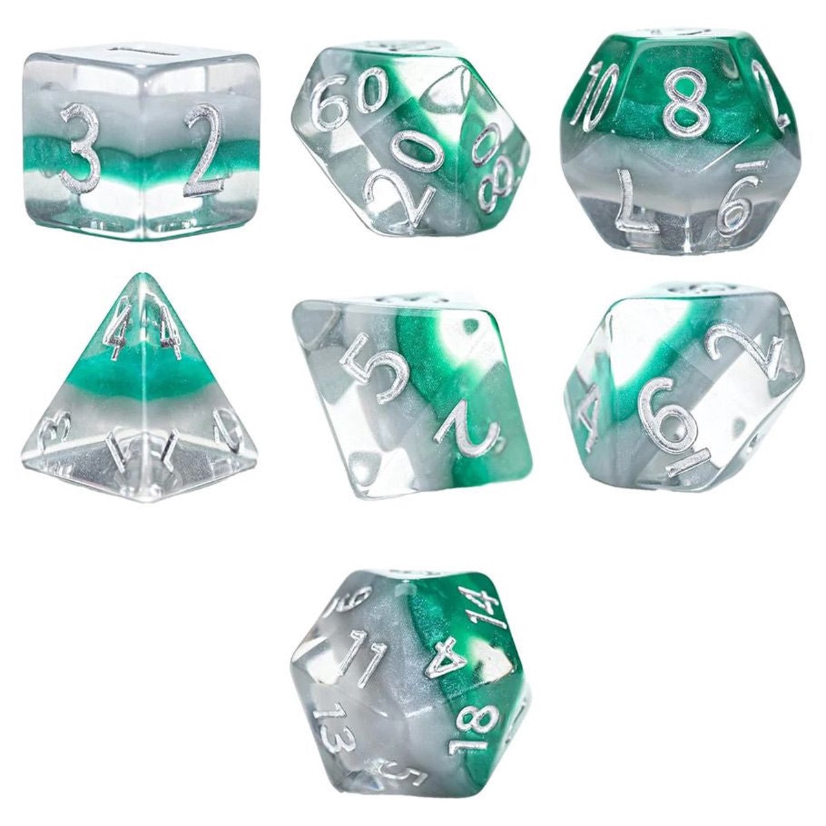 7-Set Cube Eclipse Dice Elven