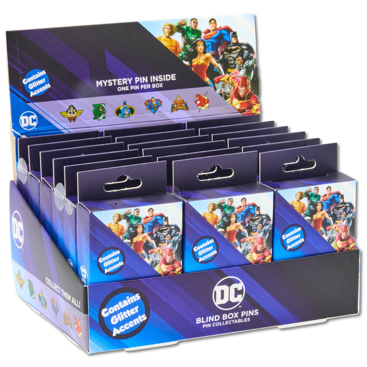 Blind Box Mystery Pin - DC Comics Justice League Superheroes