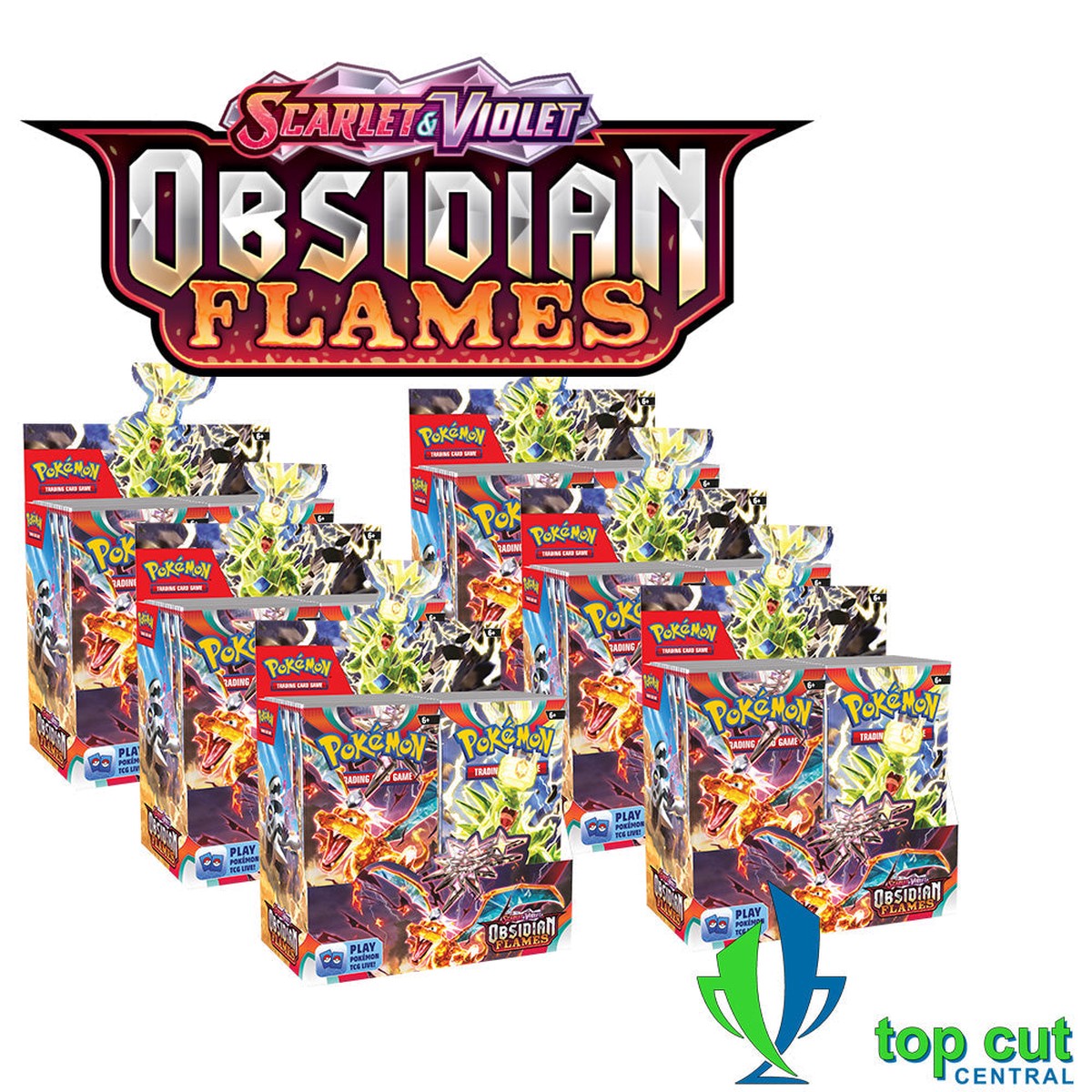 Scarlet Violet - Obsidian Flames - Booster Case