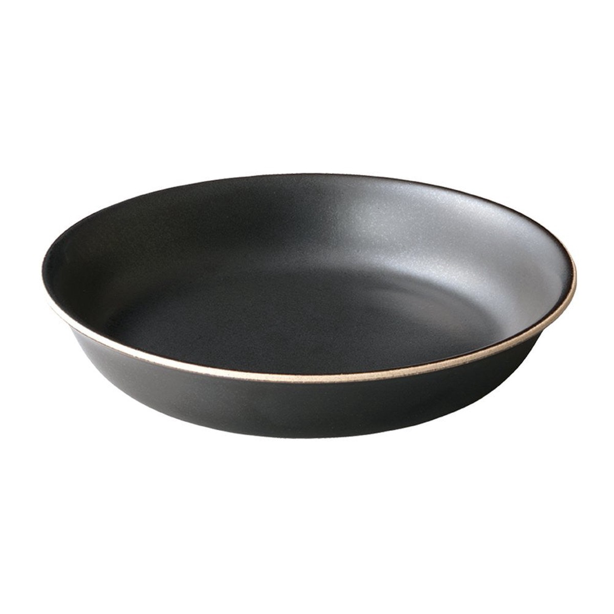 CERAMIC LAB Pasta Plate CLK-152 Black 220mm KINTO Japan 29508