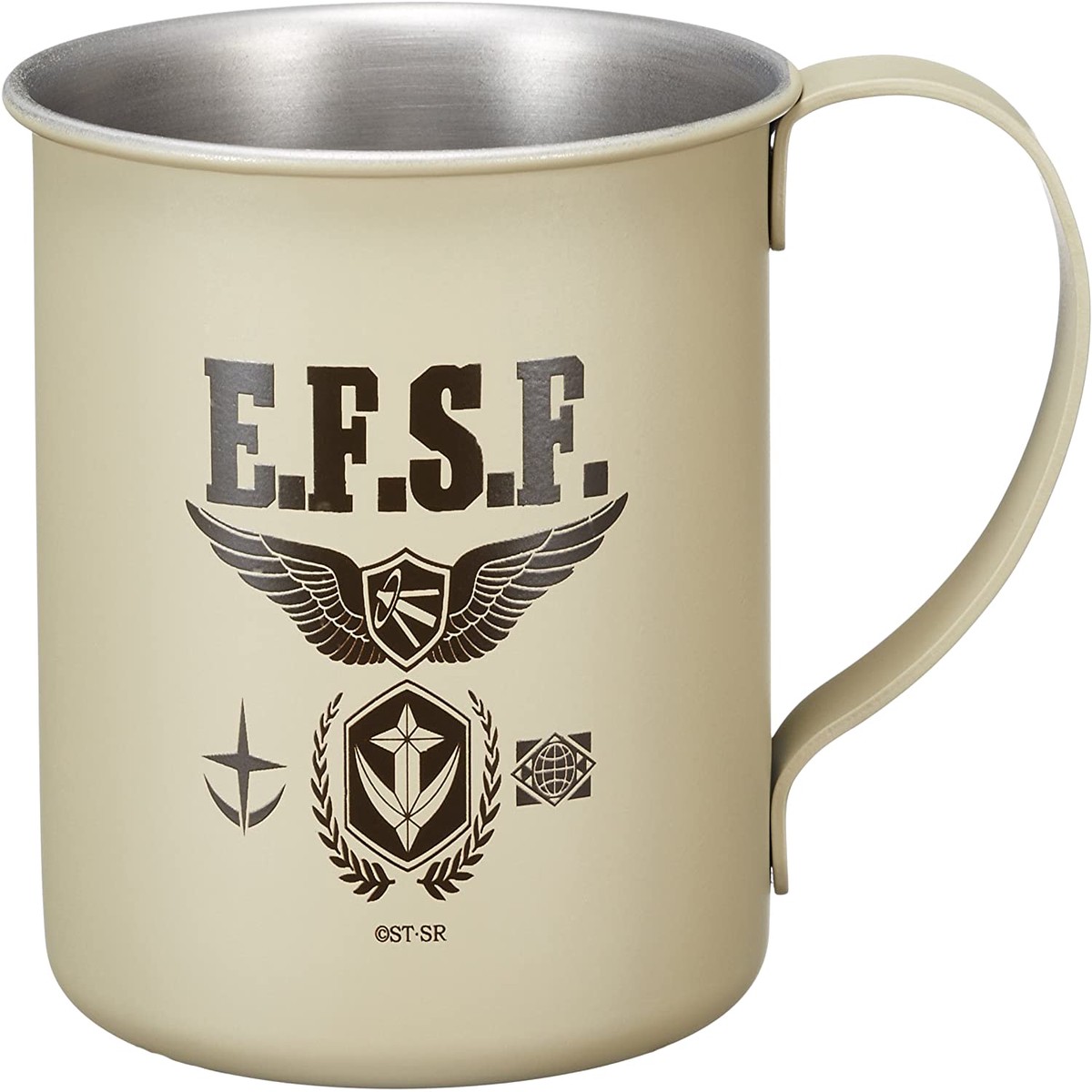 Mobile Suit Gundam EFSF Stainless Steel Mug